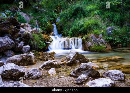 Zompo lo Schioppo, riserva nature (Morino, l''Aquila, Italie) Banque D'Images