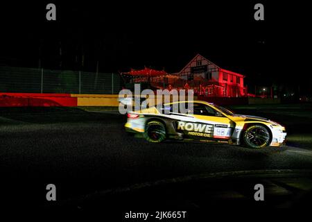 Spa Francorchamps, Belgique. 31st juillet 2022. Nicky Catsburg, Augusto Farfus, Nick Yelloly, Rowe Racing, BMW M4 GT3 crédit: Independent photo Agency/Alay Live News Banque D'Images