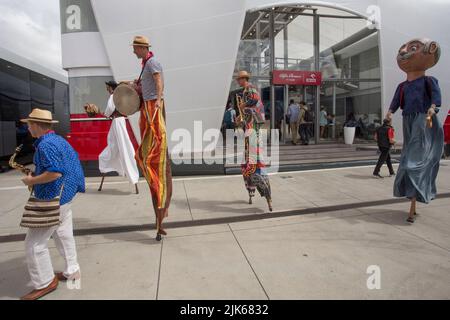 Magyorod, Hongrie. 31 juillet 2022. Formule 1 Grand Prix de Hongrie à Hungaroring, Hongrie. Photo : atmosphère de Padock © Piotr Zajac/Alamy Live News Banque D'Images