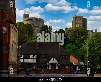 Windsor et Eton, Angleterre Banque D'Images