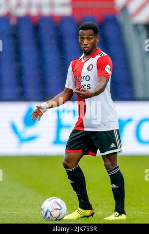 Rotterdam, pays-Bas. 31st juillet 2022. Bois de quinten de Feyenoord pendant le match amical de Preseason entre Feyenoord et Osasuna au Stadion Feijenoord sur 31 juillet 2022 à Rotterdam, pays-Bas (photo de Geert van Erven/Orange Pictures) crédit: Orange pics BV/Alay Live News Banque D'Images