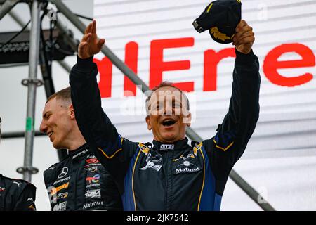 Spa, Belgique. 31st juillet 2022. Pendant les TotalEnergies 24 heures de Spa 2022, 7th tour du défi mondial Fanatec GT Europe 2022 Powered by AWS, de 27 juillet à 31, 2021 sur le circuit de Spa-Francorchamps, à Stavelot, Belgique - photo Paul Vaicle / DPPI crédit: DPPI Media/Alay Live News Banque D'Images