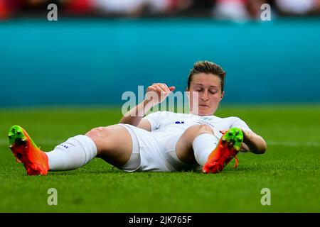 Londres, Royaume-Uni. 10th mai 2021. Londres, Angleterre, 31 juillet 2022 : lors du match de football final des femmes de l'UEFA Euro 2022 entre l'Angleterre et l'Allemagne au stade de Wembley, en Angleterre. (Kevin Hodgson /SPP) crédit: SPP Sport Press photo. /Alamy Live News Banque D'Images
