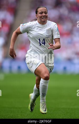 Londres, Royaume-Uni. 31st juillet 2022. Fran Kirby d'Angleterre les femmes en action pendant le jeu. UEFA Women's Euro England 2022 final, England Women contre Germany Women au Wembley Stadium de Londres le dimanche 31st juillet 2022. Cette image ne peut être utilisée qu'à des fins éditoriales. Utilisation éditoriale uniquement, licence requise pour une utilisation commerciale. Aucune utilisation dans les Paris, les jeux ou les publications d'un seul club/ligue/joueur. photo par Steffan Bowen/Andrew Orchard sports photographie/Alay Live news crédit: Andrew Orchard sports photographie/Alay Live News Banque D'Images