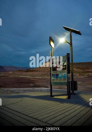 30 juillet 2022, lac Mead, Nevada, conditions de sécheresse sévère à Boulder Harbour Boat Launch près de Las Vegas. Banque D'Images