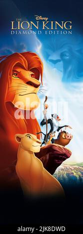 NALA, Simba, Rafiki, Timon & Pumbaa Poster film: The Lion King (USA 1994) Directeur : Roger Allers & Rob Minkoff 06 mai 1994 **AVERTISSEMENT** cette photographie est destinée à un usage éditorial exclusif et est protégée par les droits d'auteur de WALT DISNEY PICTURES et/ou du photographe attribué par The film or production Company et ne peut être reproduite que par des publications dans le cadre de la promotion du film ci-dessus. Un crédit obligatoire pour LES IMAGES DE WALT DISNEY est requis. Le photographe doit également être crédité lorsqu'il est connu. Aucune utilisation commerciale ne peut être accordée sans l'autorisation écrite de la Société du film. Banque D'Images