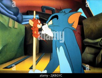 Jeryy & Tom film: Tom and Jerry: The Movie (USA 1992) Directeur: Phil Roman 01 octobre 1992 **AVERTISSEMENT** cette photographie est destinée à un usage éditorial exclusif et est le copyright de WARNER HOME et/ou le photographe assigné par la Société de film ou de production et ne peut être reproduite que par des publications en conjonction avec la promotion du film ci-dessus. Un crédit obligatoire pour LA MAISON WARNER est requis. Le photographe doit également être crédité lorsqu'il est connu. Aucune utilisation commerciale ne peut être accordée sans l'autorisation écrite de la Société du film. Banque D'Images