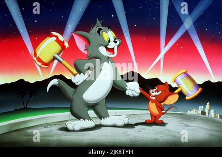 Tom & Jerry film: Tom and Jerry: The Movie (USA 1992) Directeur: Phil Roman 01 octobre 1992 **AVERTISSEMENT** cette photographie est destinée à un usage éditorial exclusif et est le copyright de WARNER HOME et/ou le photographe assigné par la Société de film ou de production et ne peut être reproduite que par des publications en conjonction avec la promotion du film ci-dessus. Un crédit obligatoire pour LA MAISON WARNER est requis. Le photographe doit également être crédité lorsqu'il est connu. Aucune utilisation commerciale ne peut être accordée sans l'autorisation écrite de la Société du film. Banque D'Images