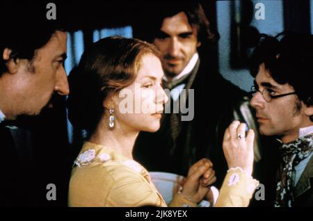 Jean-François Balmer, Isabelle Huppert & Christophe Malavoy film: Madame Bovary (FR 1991) personnages: Le docteur Charles Bovary, Emma Bovary, Rodolphe Boulanger Directeur: Claude Chabrol 03 avril 1991 **AVERTISSEMENT** cette photographie est à usage éditorial exclusif et est le droit d'auteur de LA SOCIÉTÉ SAMUEL GOLDWYN et/ou du photographe assigné par la Société de film ou de production et ne peut être reproduite que par des publications dans le cadre de la promotion du film ci-dessus. Un crédit obligatoire pour LA SOCIÉTÉ SAMUEL GOLDWYN est requis. Le photographe doit également être crédité lorsqu'il est connu. Pas de publicité Banque D'Images