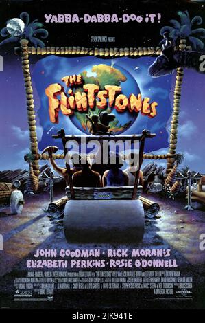 John Goodman film: The Flintstones (USA 1994) personnages: Fred Flintstone Directeur: Brian Levant 23 mai 1994 **AVERTISSEMENT** cette photographie est destinée à un usage éditorial exclusif et est le droit d'auteur de HANNA-BARBERAUNIVERSAL et/ou du photographe assigné par la Société du film ou de la production et ne peut être reproduite que par des publications dans le cadre de la promotion du film ci-dessus. Un crédit obligatoire à HANNA-BARBERAUNIVERSAL est requis. Le photographe doit également être crédité lorsqu'il est connu. Aucune utilisation commerciale ne peut être accordée sans l'autorisation écrite de la Société du film. Banque D'Images