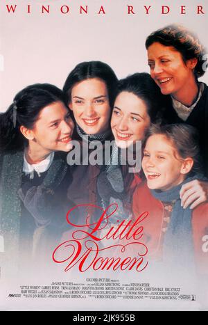 Claire Danes, Winony Ryder, Trini Alvarado, Kirsten Dunst et Susan Sarandon film d'affichage: Little Women (USA/CAN 1994) / Literaturverfilmung (basé sur le livre de Louisa May Alcott) Directeur : Gillian Armstrong 21 décembre 1994 **AVERTISSEMENT** cette photographie est à usage éditorial exclusif et est le droit d'auteur des IMAGES DE COLUMBIA et/ou du photographe assigné par la Société de film ou de production et ne peut être reproduite que par des publications dans le cadre de la promotion du film ci-dessus. Un crédit obligatoire pour LES PHOTOS DE COLUMBIA est requis. Le photographe doit également être crédité lorsqu'il est connu. Pas de comm Banque D'Images