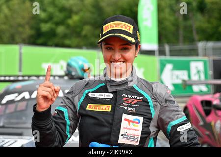 Spa Francorchamps, Belgique. 31st juillet 2022. Célébrations, crédit: Agence de photo indépendante/Alamy Live News Banque D'Images