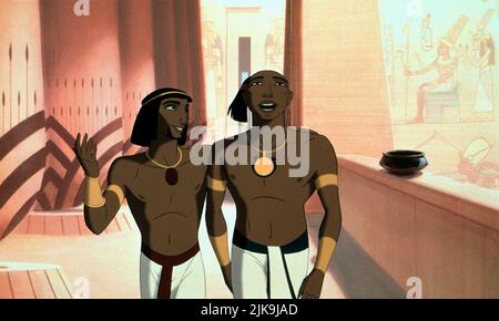 Moses & Rameses film: The Prince of Egypt (USA 1998) personnages: Moses & Rameses Regie: Brenda Chapman, Steve Hickner & Simon Wells, Directeur: B Chapman, S Hickner, S Wells 16 décembre 1998 **AVERTISSEMENT** cette photographie est destinée à un usage éditorial exclusif et est protégée par les droits d'auteur de DREAMWORKS ANIMATION et/ou du photographe attribué par la Société de film ou de production et ne peut être reproduite que par des publications en conjonction avec la promotion du film ci-dessus. Un crédit obligatoire pour L'ANIMATION DREAMWORKS est requis. Le photographe doit également être crédité lorsqu'il est connu. Aucune utilisation commerciale ne peut être accordée avec Banque D'Images