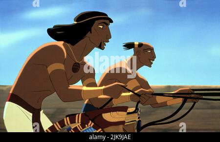 Moses & Rameses film: The Prince of Egypt (USA 1998) personnages: Moses & Rameses Regie: Brenda Chapman, Steve Hickner & Simon Wells, Directeur: B Chapman, S Hickner, S Wells 16 décembre 1998 **AVERTISSEMENT** cette photographie est destinée à un usage éditorial exclusif et est protégée par les droits d'auteur de DREAMWORKS ANIMATION et/ou du photographe attribué par la Société de film ou de production et ne peut être reproduite que par des publications en conjonction avec la promotion du film ci-dessus. Un crédit obligatoire pour L'ANIMATION DREAMWORKS est requis. Le photographe doit également être crédité lorsqu'il est connu. Aucune utilisation commerciale ne peut être accordée avec Banque D'Images