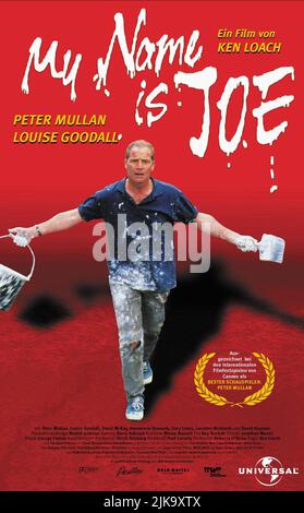 Peter Mullan film: Mon nom est Joe (UK 1998) personnages: Joe Kavanagh Directeur: Ken Loach 15 mai 1998 **AVERTISSEMENT** cette photographie est destinée à un usage éditorial uniquement et est protégée par les droits d'auteur des FILMS DE LA CHAÎNE 4 et/ou du photographe attribué par la Société de film ou de production et ne peut être reproduite que par des publications dans le cadre de la promotion du film ci-dessus. Un crédit obligatoire est requis pour LA DISTRIBUTION DE QUATRE FILMS. Le photographe doit également être crédité lorsqu'il est connu. Aucune utilisation commerciale ne peut être accordée sans l'autorisation écrite de la Société du film. Banque D'Images