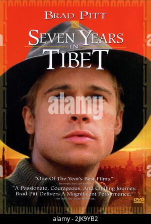 Brad Pitt Poster film sept ans au Tibet (USA/UK 1997) personnages : Heinrich Harrer réalisateur : Jean-Jacques Annaud 13 septembre 1997 **AVERTISSEMENT** cette photographie est à usage éditorial exclusif et est la propriété de COLUMBIA TRISTAR et/ou du photographe désigné par The film or production Company et ne peut être reproduite que par des publications en liaison avec la promotion du film ci-dessus. Un crédit obligatoire à COLUMBIA TRISTAR est requis. Le photographe doit également être crédité lorsqu'il est connu. Aucune utilisation commerciale ne peut être accordée sans autorisation écrite de The film Company. Banque D'Images