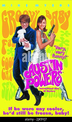 Mike Myers & Elizabeth Hurley film: Austin Powers: International Man of Mystery (USA/DE 1997) personnages: Austin Powers, Vanessa Kensington Directeur: Jay Roach 02 mai 1997 **AVERTISSEMENT** cette photographie est à usage éditorial exclusif et est le droit d'auteur d'UN NOUVEAU CINÉMA DE LIGNE et/ou du photographe assigné par la Société de film ou de production et ne peut être reproduite que par des publications dans le cadre de la promotion du film ci-dessus. Un crédit obligatoire pour UNE NOUVELLE LIGNE DE CINÉMA est requis. Le photographe doit également être crédité lorsqu'il est connu. Aucune utilisation commerciale ne peut être accordée sans autorisation écrite de Banque D'Images