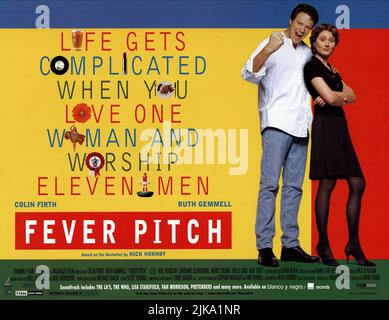 Colin Firth & Ruth Gemmell film: Fever Pitch (UK 1997) personnages: Paul Ashworth & Sarah Hughes Directeur: David Evans 04 avril 1997 **AVERTISSEMENT** cette photographie est destinée à un usage éditorial exclusif et est protégée par les droits d'auteur des FILMS DE LA CHAÎNE QUATRE et/ou du photographe attribué par la Société de film ou de production et ne peut être reproduite que par des publications dans le cadre de la promotion du film ci-dessus. Un crédit obligatoire est requis pour LA DISTRIBUTION DE QUATRE FILMS. Le photographe doit également être crédité lorsqu'il est connu. Aucune utilisation commerciale ne peut être accordée sans l'autorisation écrite de la Société du film. Banque D'Images