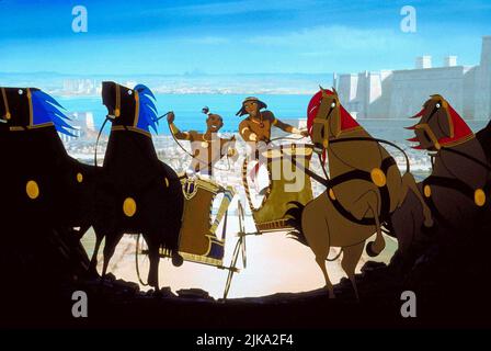 Rameses & Moses film: The Prince of Egypt (USA 1998) personnages: Rameses & Moses Regie: Brenda Chapman, Steve Hickner & Simon Wells, Directeur: B Chapman, S Hickner, S Wells 16 décembre 1998 **AVERTISSEMENT** cette photographie est destinée à un usage éditorial exclusif et est protégée par les droits d'auteur de DREAMWORKS ANIMATION et/ou du photographe attribué par la Société de film ou de production et ne peut être reproduite que par des publications en conjonction avec la promotion du film ci-dessus. Un crédit obligatoire pour L'ANIMATION DREAMWORKS est requis. Le photographe doit également être crédité lorsqu'il est connu. Aucune utilisation commerciale ne peut être accordée avec Banque D'Images