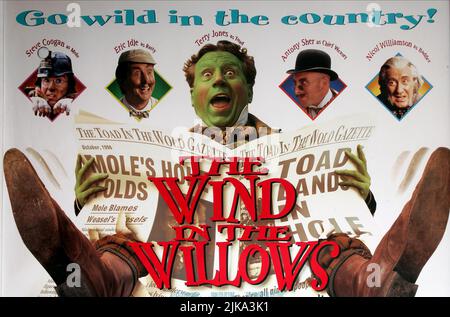 Steve Coogan, Eric Idle, Terry Jones, Antony Sher & Nicol Williamson Poster film: The Wind in the Willows; MR. Toad'S Wild Ride (UK 1996) personnages: Mole,Rat,Toad,Chief Weasel & Director: Terry Jones 18 octobre 1996 **AVERTISSEMENT** cette photographie est destinée à un usage éditorial exclusif et est le droit d'auteur de COLUMBIA et/ou le photographe assigné par la Société de film ou de production et ne peut être reproduite que par des publications en conjonction avec la promotion du film ci-dessus. Un crédit obligatoire pour LA COLOMBIE est requis. Le photographe doit également être crédité lorsqu'il est connu. Aucune utilisation commerciale ne peut être accordée Banque D'Images