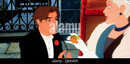 Demitri & Empress Marie film : Anastasia (USA 1997) Directeur : Don Bluth & Gary Goldman 14 novembre 1997 **AVERTISSEMENT** cette photographie est destinée à un usage éditorial exclusif et est protégée par les droits d'auteur de 20th CENTURY FOX et/ou du photographe attribué par la société film ou production et ne peut être reproduite que par des publications dans le cadre de la promotion du film ci-dessus. Un crédit obligatoire à 20th CENTURY FOX est requis. Le photographe doit également être crédité lorsqu'il est connu. Aucune utilisation commerciale ne peut être accordée sans l'autorisation écrite de la Société du film. Banque D'Images