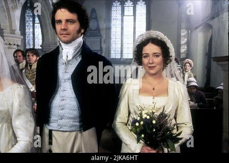 Colin Firth & Jennifer Ehle Television: Pride and Pregils (TV-Miniserie) personnages: M. Darcy, Elizabeth Bennett UK 1995, / Literaturverfilmung (basé sur le livre de Jane Austen) Directeur: Simon Langton 24 septembre 1995 **AVERTISSEMENT** cette photographie est à usage éditorial exclusif et est le copyright de la BBC et/ou le photographe assigné par la Société de film ou de production et ne peut être reproduite que par des publications en conjonction avec la promotion du film ci-dessus. Un crédit obligatoire pour BBC est requis. Le photographe doit également être crédité lorsqu'il est connu. Aucune utilisation commerciale ne peut être accordée avec Banque D'Images