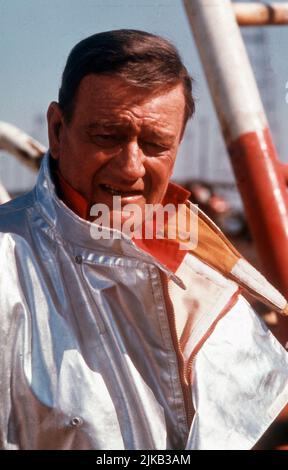 JOHN WAYNE (1907-1979) ACTEUR ESTADOUNIDENSE. Banque D'Images