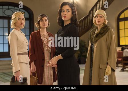 CABLE GIRLS (2017) -TITRE ORIGINAL: LAS CHICAS DEL CABLE-, RÉALISÉ PAR ANTONIO HERNANDEZ, ROGER GUAL, DAVID PINILLOS, CARLOS SEDES ET GUSTAVO RON. Crédit: BAMBU PRODUCCIONES / Album Banque D'Images