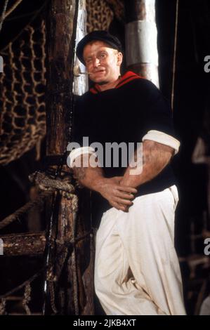 ROBIN WILLIAMS dans POPEYE (1980), réalisé par ROBERT ALTMAN. Crédit : WALT DISNEY PRODS/PARAMOUNT/Album Banque D'Images