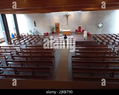 Église de l'Immaculée conception. Boulogne Billancourt Banque D'Images