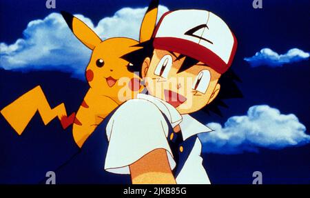 Pikachu & Ash film: Pokemon: Power of One; Pokemon 2 (Gekijo-ban poketto monsuta: Maboroshi no pokemon: Rugia bakutan) personnages: Pikachu & JP/USA 1999, Regie: Michael Haigney & Kunihiko Yuyama, Directeur: Michael Haigney, K Yuyama 17 juillet 1999 **AVERTISSEMENT** cette photographie est à usage éditorial exclusif et est le copyright de WARNER BROS.NINTENDO et/ou le photographe assigné par la Société de film ou de production et ne peut être reproduite que par des publications en conjonction avec la promotion du film ci-dessus. Un crédit obligatoire pour WARNER BROS.NINTENDO est requis. Le photographe devrait également l'être Banque D'Images