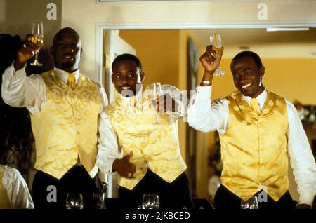 Richard T. Jones, Omar Epps & Tay Diggs film: The Wood (1999) personnages: SLIM, Mike & Director: Rick Famuyiwa 14 juillet 1999 **AVERTISSEMENT** cette photographie est destinée à un usage éditorial exclusif et est le droit d'auteur de PARAMOUNT et/ou du photographe assigné par la Société de film ou de production et ne peut être reproduite que par des publications en conjonction avec la promotion du film ci-dessus. Un crédit obligatoire pour PARAMOUNT est requis. Le photographe doit également être crédité lorsqu'il est connu. Aucune utilisation commerciale ne peut être accordée sans l'autorisation écrite de la Société du film. Banque D'Images