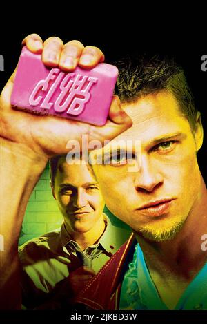 Edward Norton & Brad Pitt film Fight Club (USA/DE 1999) personnages : le narrateur, Tyler Durden réalisateur : David Fincher 10 septembre 1999 **AVERTISSEMENT** cette photographie est réservée à un usage éditorial et est la propriété de 20TH CENTURY FOX et/ou du photographe désigné par The film or production Company et ne peut être reproduite que par des publications en liaison avec la promotion du film ci-dessus. Un crédit obligatoire pour 20TH CENTURY FOX est requis. Le photographe doit également être crédité lorsqu'il est connu. Aucune utilisation commerciale ne peut être accordée sans autorisation écrite de The film Company. Banque D'Images