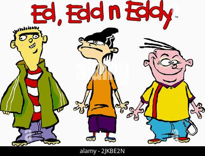 Ed, EDD & Eddy Television : Ed, EDD 'n' Eddy (1999) réalisateur : Danny Antonucci 04 janvier 1999 **AVERTISSEMENT** cette photographie est réservée à un usage éditorial et est protégée par le copyright de CARTOON NETWORK et/ou du photographe désigné par le film ou la Société de production et ne peut être reproduite que par des publications en liaison avec la promotion du film ci-dessus. Un crédit obligatoire pour LE RÉSEAU DE DESSINS ANIMÉS est requis. Le photographe doit également être crédité lorsqu'il est connu. Aucune utilisation commerciale ne peut être accordée sans autorisation écrite de The film Company. Banque D'Images