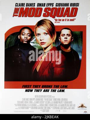 Omar Epps, Claire Danes & Giovanni Ribisi Poster film: The Mod Squad (1999) personnages: Lincoln Hayes, Julie Barnes & Director: Scott Silver 17 mars 1999 **AVERTISSEMENT** cette photographie est à usage éditorial exclusif et est le droit d'auteur de MGM et/ou du photographe attribué par la Société de film ou de production et ne peut être reproduite que par des publications en conjonction avec la promotion du film ci-dessus. Un crédit obligatoire pour MGM est requis. Le photographe doit également être crédité lorsqu'il est connu. Aucune utilisation commerciale ne peut être accordée sans l'autorisation écrite de la Société du film. Banque D'Images