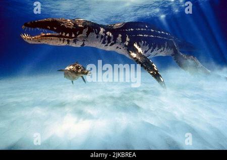 Film Liopleurodon & Ophthalmosaurus : Marcher avec les dinosaures (1999) 01 mai 1999 **AVERTISSEMENT** cette photographie est à usage éditorial exclusif et est le droit d'auteur de la BBC et/ou le photographe assigné par la Société du film ou de la production et ne peut être reproduite que par des publications dans le cadre de la promotion du film ci-dessus. Un crédit obligatoire pour BBC est requis. Le photographe doit également être crédité lorsqu'il est connu. Aucune utilisation commerciale ne peut être accordée sans l'autorisation écrite de la Société du film. Banque D'Images