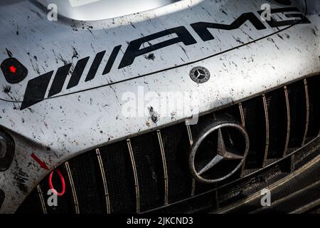 88 AMG Team AKKODIS ASP, Mercedes-AMG GT3 de Raffaele MARCIELLO, Daniel JUNCADELLA, Jules GOUNON, détails pendant les TotalEnergies 24 heures de Spa 2022, 7th tour du Fanatec GT World Challenge Europe 2022 Powered by AWS, de 27 juillet au 31, 2021 sur le circuit de Spa-Francorchamps, à Stavelot, Belgique - photo: Florent Gooden / DPPI/DPPI/LiveMedia Banque D'Images