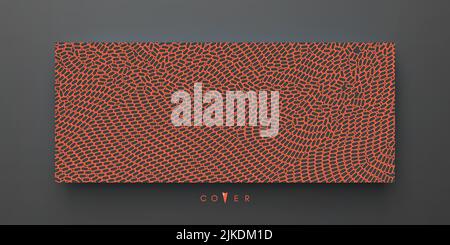 La texture. Tableau ou irrégulières de matrice d'ovales aléatoire. Vector illustration pour imprimer, textile, tissu, l'emballage, l'emballage ou le couvercle. Illustration de Vecteur