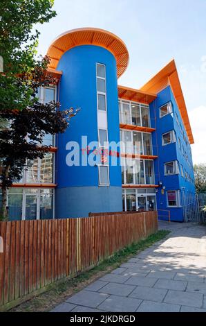 Ty Gobaith (Hope House), Lifehouse. Armée du salut sans abri installation. Rue Bute. Centre de Cardiff. Août 2022. Été. Banque D'Images