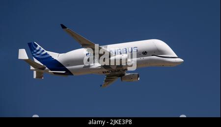 Airbus A330-743L Beluga F-WBXL apparition au Royal International Air Tattoo Banque D'Images