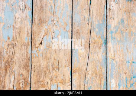 Fond de porte en bois de couleur bleu foncé, texture. Banque D'Images