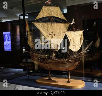 Galata, musée de la mer, à Gênes, Ligurie, Italie, le plus grand musée maritime de la mer Méditerranée Banque D'Images