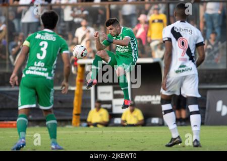 Rio, Brésil - 31 juillet 2022: Match entre vasco et Chapioense par 22th séries de championnat brésilien B, au stade Sao Januario Banque D'Images