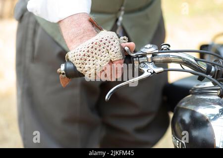 05 juin 2022 - Italie, Lombardie, Cremona, Sottocanna à Circuito, rencontre de la vieille moto Banque D'Images