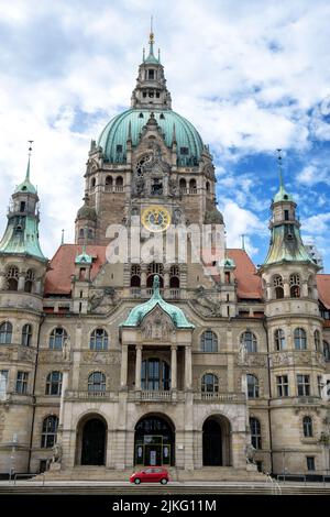 10.05.2021, Allemagne, Basse-Saxe, Hanovre - nouvel hôtel de ville de la capitale de l'État Hanovre, construit 1901-1913. 00A210510D087CAROEX.JPG [VERSION DU MODÈLE : NON Banque D'Images