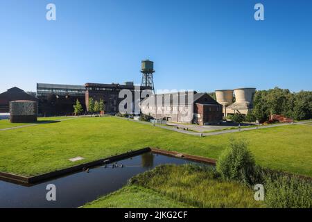 14.08.2021, Allemagne, Rhénanie-du-Nord-Westphalie, Bochum - Century Hall dans le Westpark à Bochum Stahlhausen. 00X210814D009CAROEX.JPG [VERSION DU MODÈLE : NON, Banque D'Images