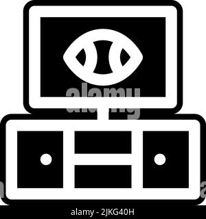 illustration vectorielle noire de l'icône de correspondance. Illustration de Vecteur