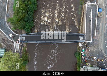 Kendal, Cumbria, Angleterre, 2 Août 2022. - Les Niveaux De La.