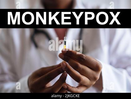 Vaccination contre Monkeypoxhmpxv Banque D'Images