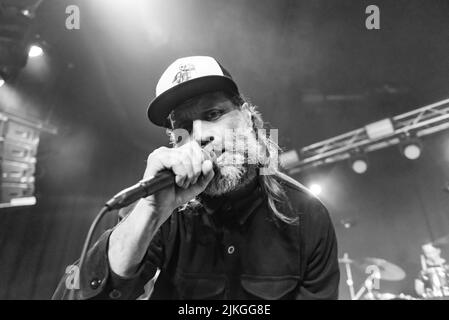 Reef, Live Images haute résolution du légendaire groupe rock indépendant Glastonbury, en direct sur la tournée 2022, pour la tournée de l'album Shoot Me Your Ace. Banque D'Images